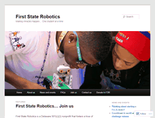 Tablet Screenshot of firststaterobotics.org